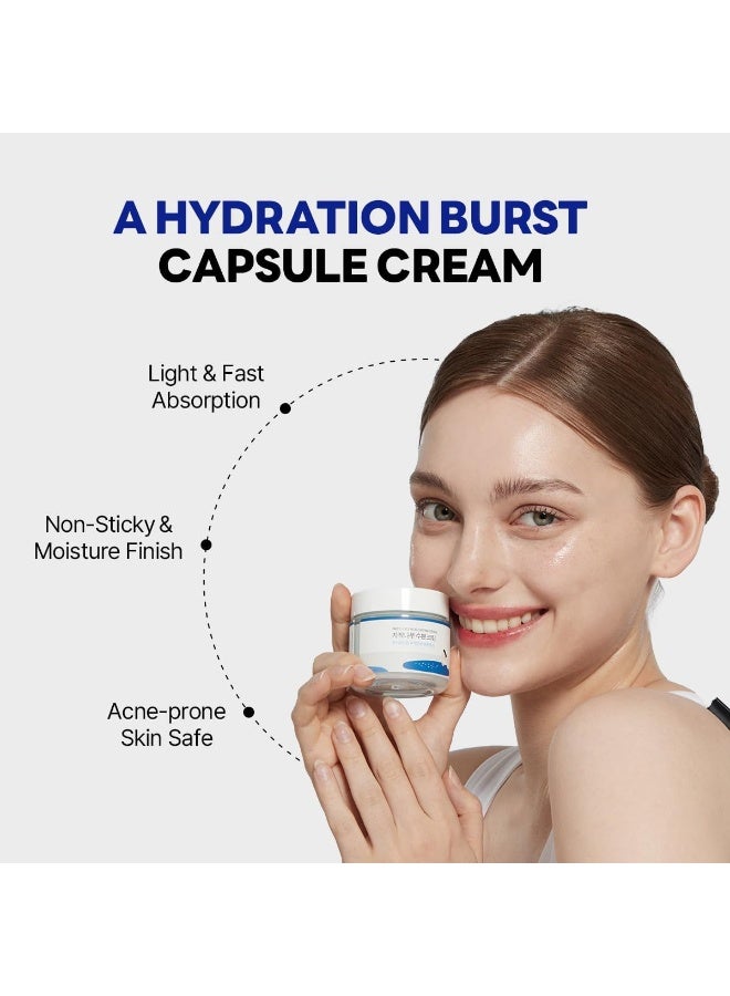 راوند لاب كريم مرطب بعصير البتولا من راوند لاب 80 مل / فيتا بحمض الهيالورونيك، كريم مرطب يملأ البشرة بالرطوبة - Image 3